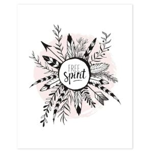 FREE SPIRIT poster - 40x50 cm