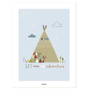 INDIAN TEEPEE poster - 30x40 cm