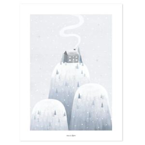 IN THE MOUNTAIN poster - 30x40 cm