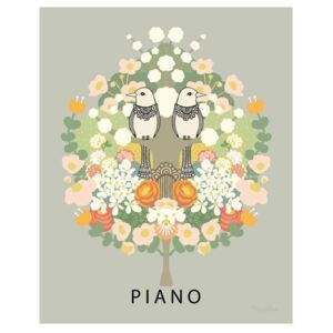 PIANO poster - 40x50 cm