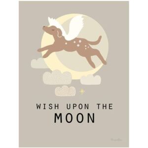 WISH UPON THE MOON poster - 30x40 cm