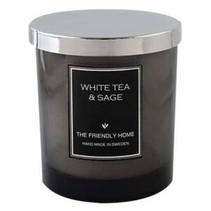 ELEGANCE Doftljus av sojavax 45 tim. - White Tea & Sage