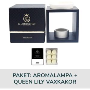 PAKET: Aromalampa + Vaxkakor 6 st. - Queen Lily