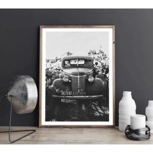 Automobile - Monochrome poster - 30x40