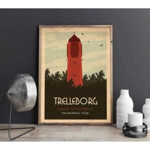 Trelleborg - Art deco poster - 60x90