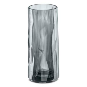 CLUB NO. 3 Longdrinkglas, plastglas / superglas 6-pack - Transparent grey