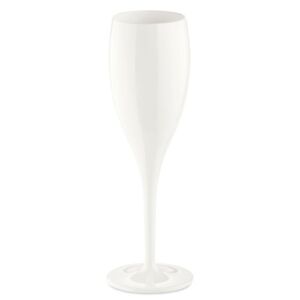 CHEERS NO. 1 Champagneglas plastglas / superglas - 4-pack - Vit
