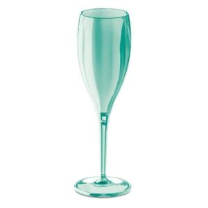 CHEERS NO. 1 Champagneglas plastglas / superglas - 4-pack - Jade
