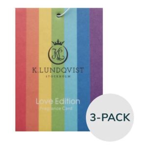 LOVE EDITION (Godisdoft) Bildoft / Doftkort 3-pack