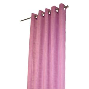 Norrsken öljettlängd / gardin rosa