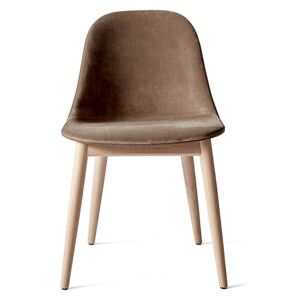 Menu Harbour Side Chair Shell - Natural Oak, City Velvet CA7832/078