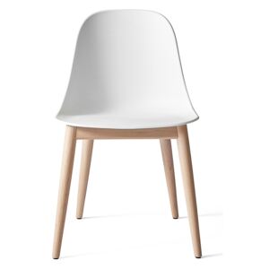 Menu Harbour Side Chair Shell - Natural Oak, White Shell