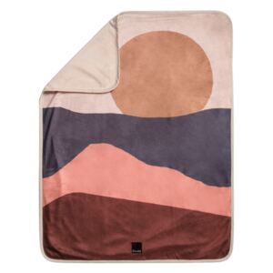 Pearl Velvet Blanket - Winter Sunset
