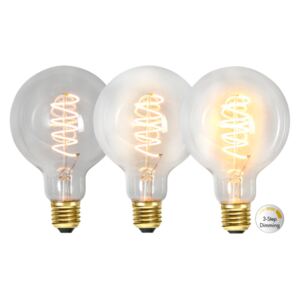 LED-lampa G95, Decoled Spiral Clear 3-step