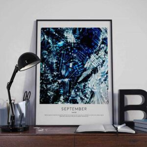 September - Safir poster - 40x50