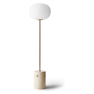 Menu JWDA Floor Lamp - Travertine - Brushed Brass