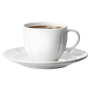 Soft Kaffekopp med fat GC, 28 cl