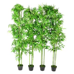 VidaXL Bamboo växt konstgjord 4-pack