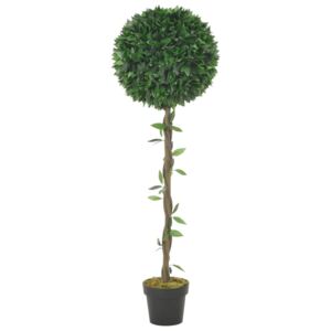 VidaXL Konstväxt Lagerträd med kruka 130 cm grön