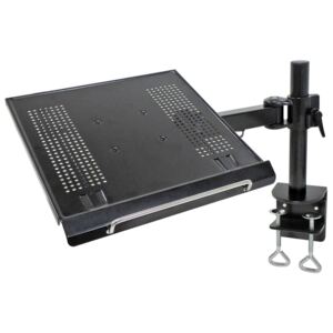 NewStar Bordsfäste för laptop 10"-22" justerbar 57 cm svart