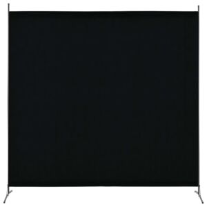 VidaXL Rumsavdelare 1 panel svart 175x180 cm