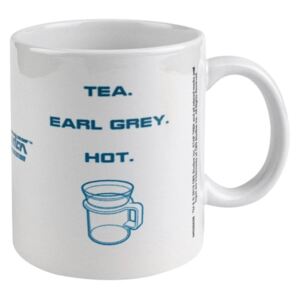 Star Trek , Mugg - Tea. Earl Grey. Hot