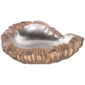 Dekorativ skål silver KOUSI Beliani