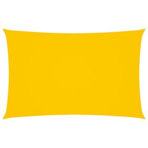 VidaXL Solsegel oxfordtyg rektangulärt 2x5 m gul