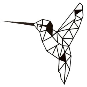 Väggdekor Fågel Design