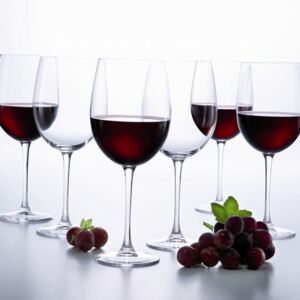 Set om 6 vin/vattenglas 58cl Versailles