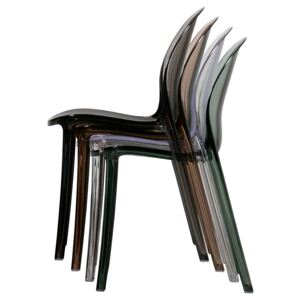 Bulldoggen stol - Polykarbonat - Transparent