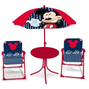 Picknickbord med parasoll och två stolar Mickey DISNEY