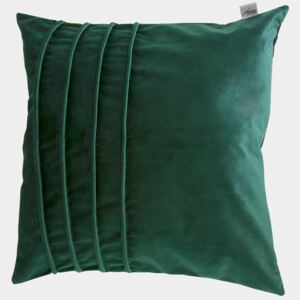 Kuddfodral Velvet Green Stripes 45 x 45 cm MY HOME