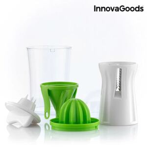 InnovaGoods 4-i-1 Grönsakssvarv och Juicepress