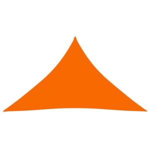 VidaXL Solsegel oxfordtyg trekantigt 3,5x3,5x4,9 m orange