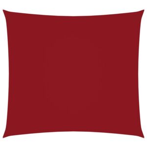 VidaXL Solsegel oxfordtyg fyrkantigt 2x2 m röd