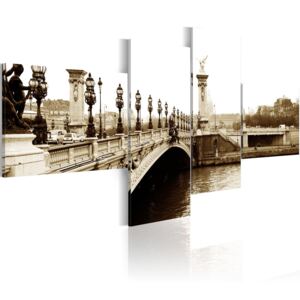 Canvas Tavla - Alexander II Bridge, Paris - 100x45