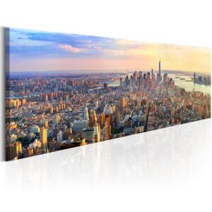 Canvas Tavla - New York Panorama - 150x50