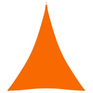 VidaXL Solsegel oxfordtyg trekantigt 3x4x4 m orange