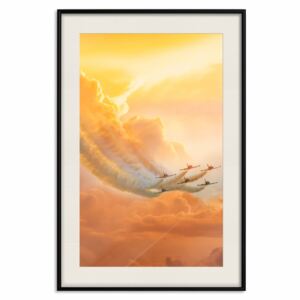 Posters: Airplanes in the Clouds [Poster]