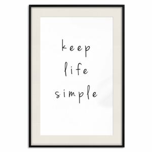 Posters: Keep Life Simple [Poster]