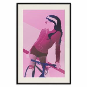 Posters: Woman on Bicycle [Poster]