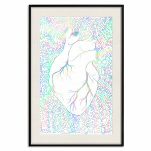 Decorativa Posters: Clean Heart [Deco Poster - Holographic]