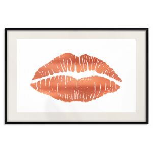 Decorativa Posters: Lipstick Trace [Deco Poster - Copper]