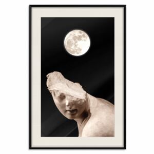 Posters: Moon and Statue [Poster]