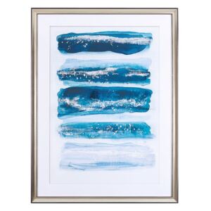 Tavla 60 x 80 cm blå FERATE Beliani