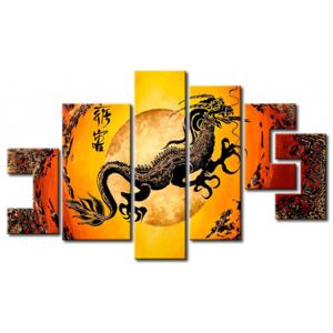 Tavla I klorna på den kinesiska draken