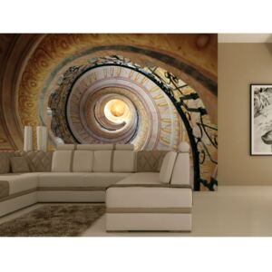 Fototapet Decorative spiral stairs