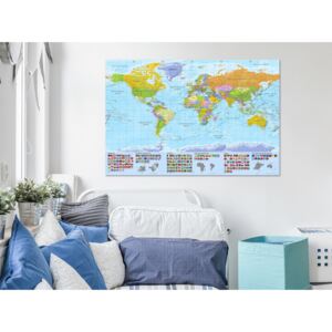 Konst World: Colourful Map