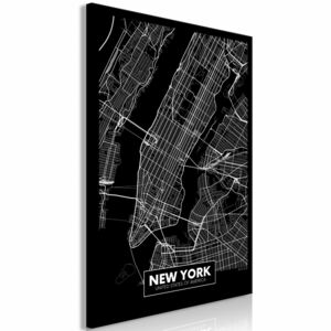 Konst Negative Map: New York (1 Part) Vertical